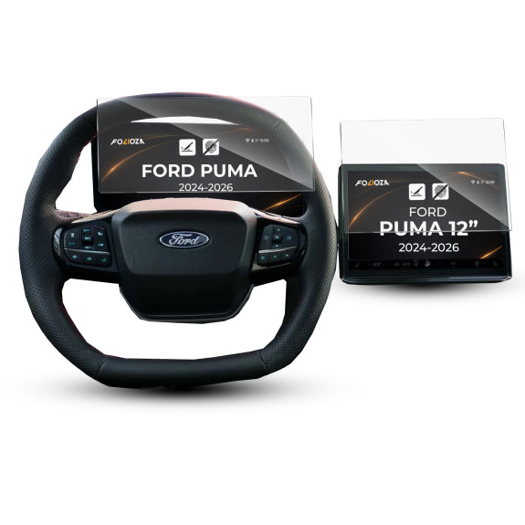 Folia na ekran i licznik Ford Puma 12" 2024-2026