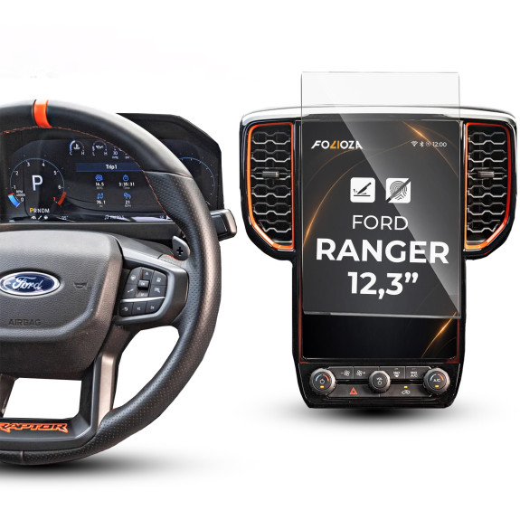 Folia na ekran Ford Ranger 12,3" 2023-2026