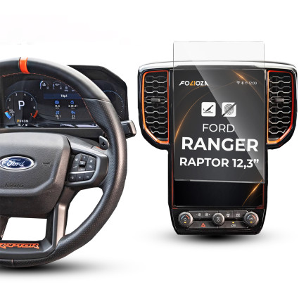 Folia na ekran Ford Ranger Raptor 12,3" 2023-2026