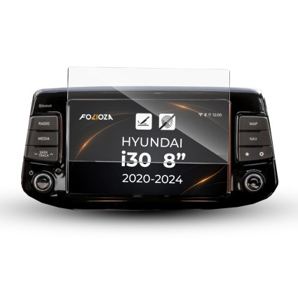 Folia na ekran Hyundai i30 8" 2020-2024