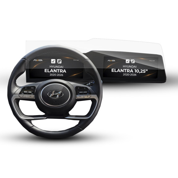 Folia na ekran Hyundai Elantra 7 10,25" 2020-2026