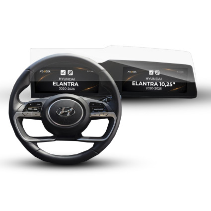 Folia na ekran Hyundai Elantra 7 10,25" 2020-2026