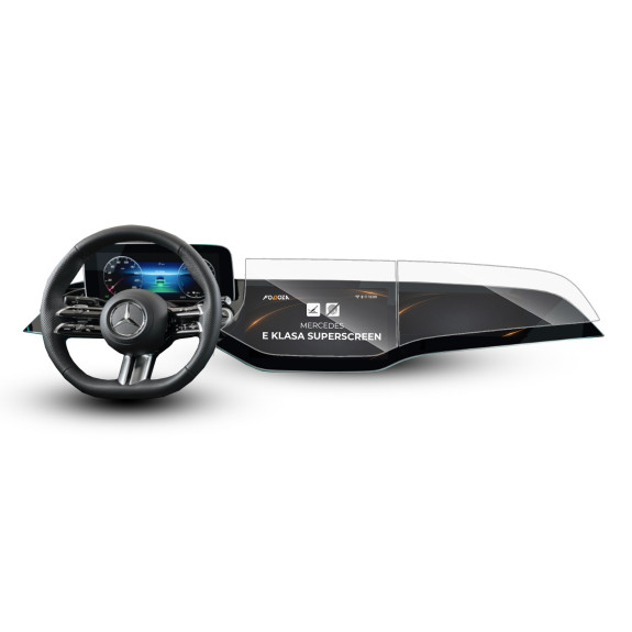 Folia na ekran Mercedes E-Klasa Superscreen 2023-2026