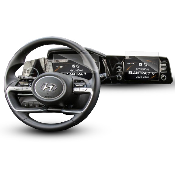 Folia na ekran i licznik Hyundai Elantra 7 10,25" 2020-2026