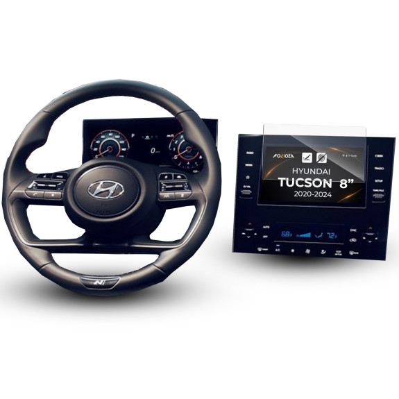 Folia na ekran Hyundai Tucson 8" 2020-2024