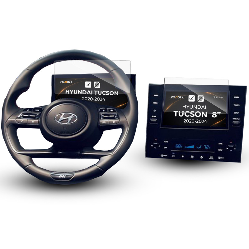 Folia na ekran i licznik Hyundai Tucson 8" 2020-2024