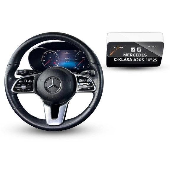 Folia na ekran Mercedes C klasa A205 10,25” 2018-2021