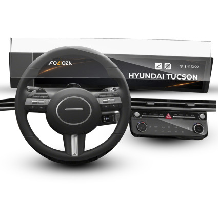 Folia na ekran i panel klimatyzacji Hyundai Tucson 2024-2026