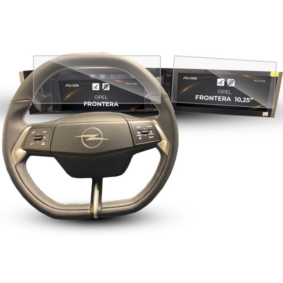 Folia na ekran i licznik Opel Frontera Pure Panel 10,25" 2024-2026