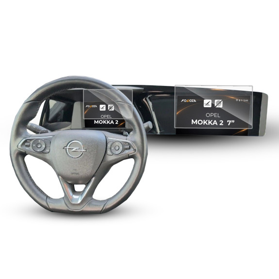 Folia na ekran i licznik Opel Mokka 2 7" 2021-2024