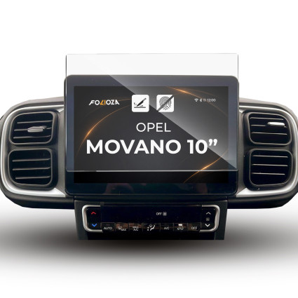 Folia na ekran i licznik Opel Movano 10" 2024-2026