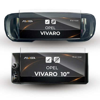 Folia na ekran i licznik Opel Vivaro 10" 2024-2026