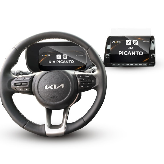 Folia na ekran i licznik KIA Picanto 8" 2023-2026