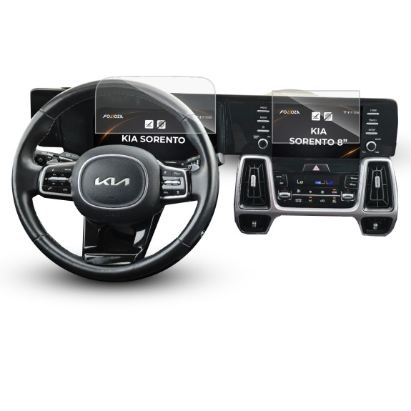 Folia na i licznik ekran KIA Sorento 8" 2020-2023