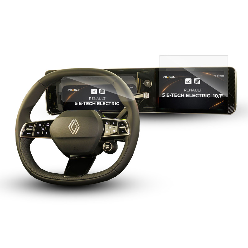 Folia na ekran i licznik Renault 5 E-Tech electric 10,1'' 2025-2026