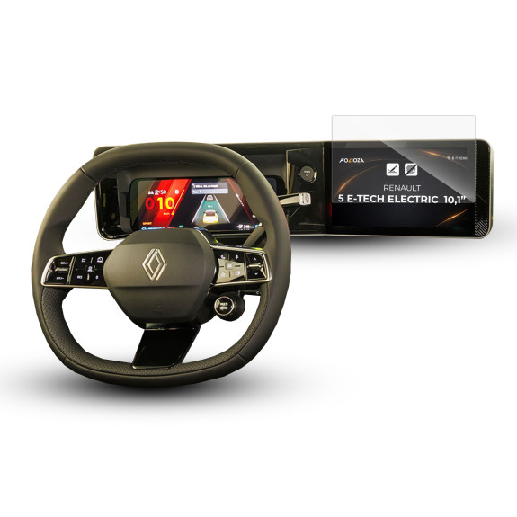Folia na ekran Renault 5 E-Tech electric 10,1'' 2025-2026