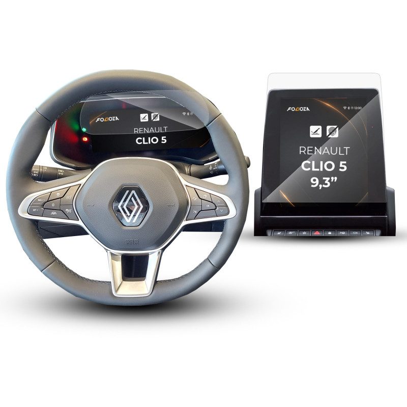 Folia na ekran i licznik Renault Clio 5 9,3'' 2019-2026