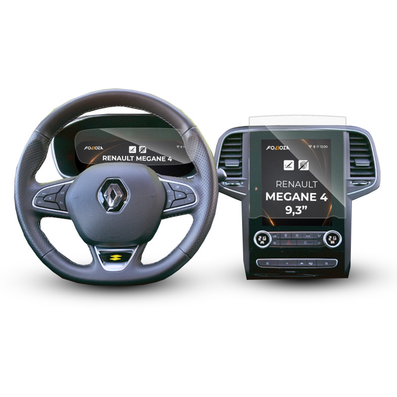 Folia na ekran i licznik Renault Megane 4 9,3'' 2020-2024