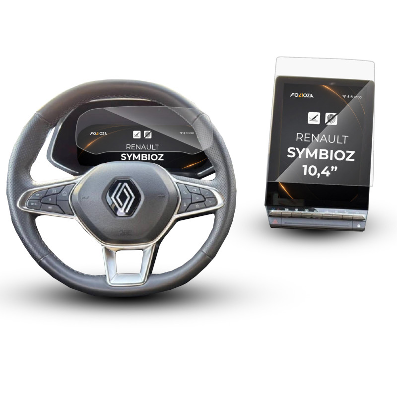 Folia na ekran i licznik Renault Symbioz 10,4'' 2024-2026