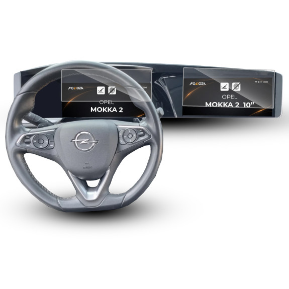 Folia na ekran i licznik Opel Mokka 2 10" 2021-2024