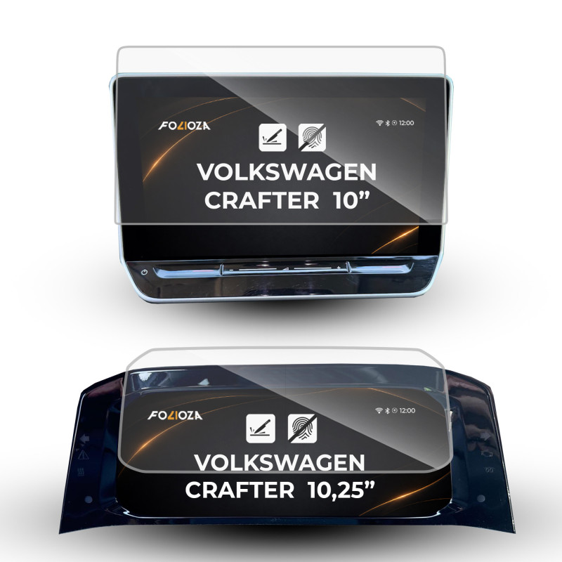 Folia na ekran i licznik Volkswagen Crafter 10'' 2024-2026