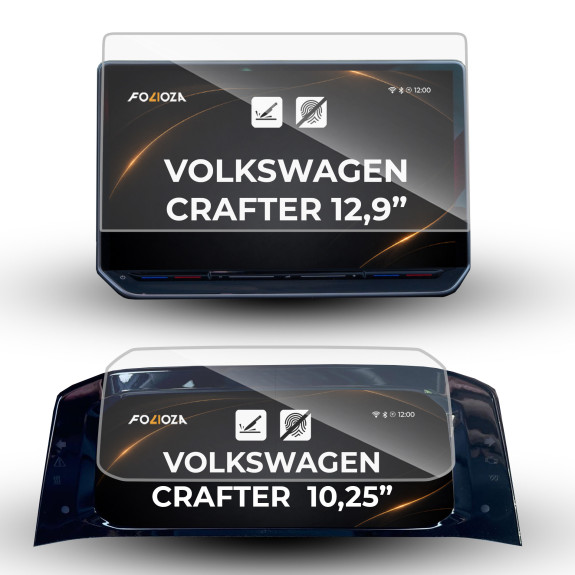 Folia na ekran i licznik Volkswagen Crafter 12,9'' 2024-2026