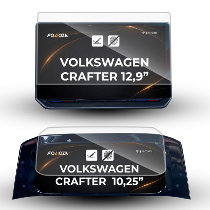 Folia na ekran i licznik Volkswagen Crafter 12,9'' 2024-2026