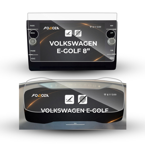 Folia na ekran i licznik Volkswagen e-Golf 8'' 2017-2020