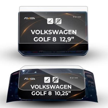 Folia na ekran i licznik Volkswagen Golf 8 12,9'' 2024-2026