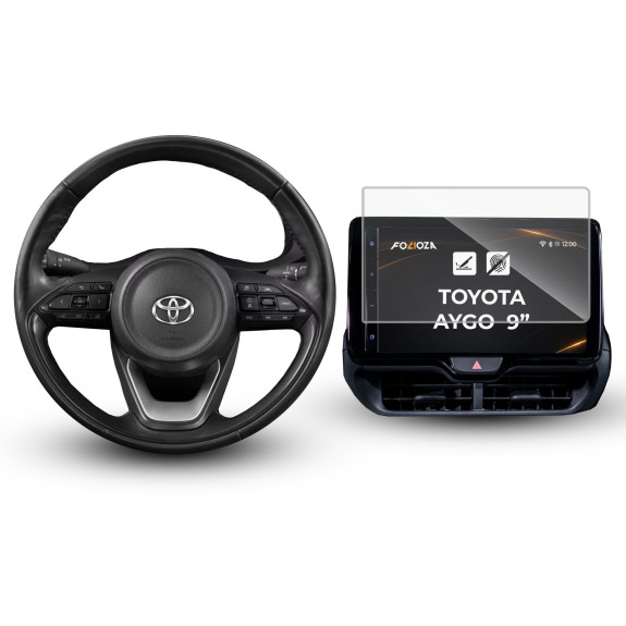 Folia na ekran Toyota Aygo 9" 2022-2026