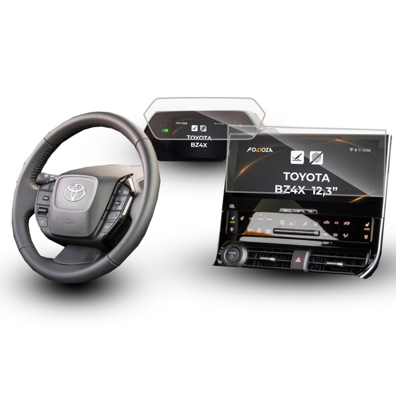 Folia na ekran i licznik Toyota bZ4X 12,3" 2022-2026