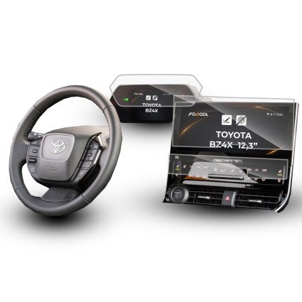 Zestaw 3x folii ochronnych na multimedia Toyota bZ4X 2022-2026