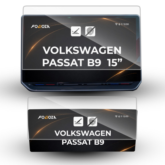 Folia na ekran i licznik Volkswagen Passat B9 15'' 2024-2026