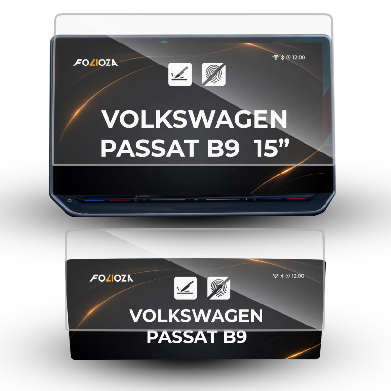 Folia na ekran i licznik Volkswagen Passat B9 15'' 2024-2026