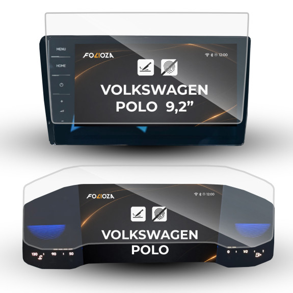 Folia na ekran i licznik Volkswagen Polo 9,2'' 2017-2026