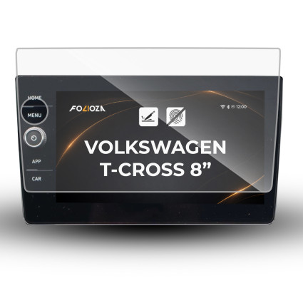 Folia na ekran Volkswagen T-Cross 8" 2019-2026