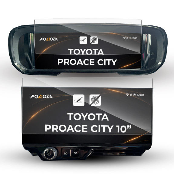 Folia na ekran i licznik Toyota Proace City 10" 2024-2026