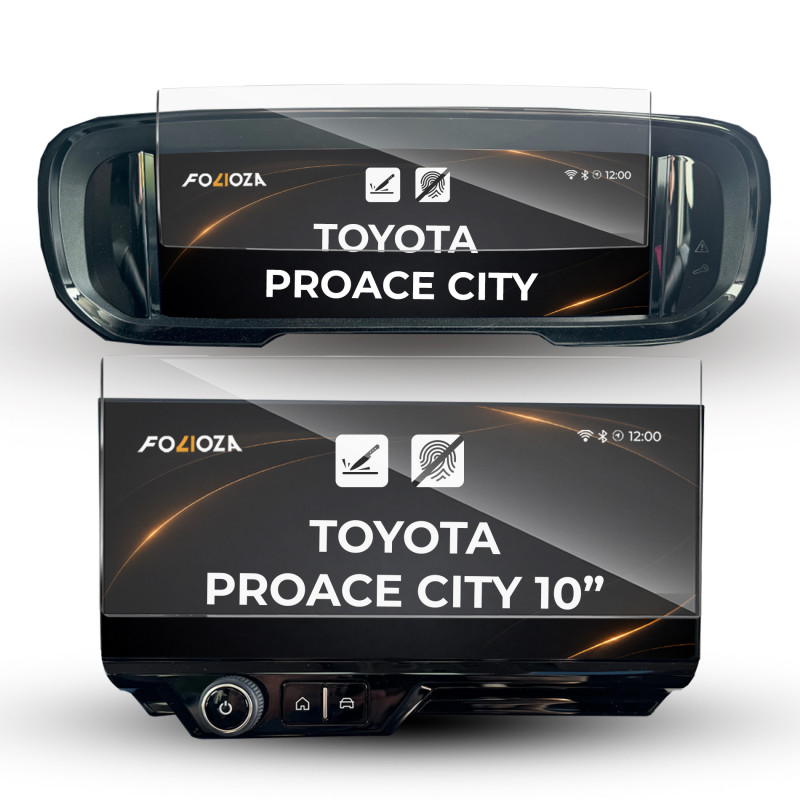 Folia na ekran i licznik Toyota Proace City 10" 2024-2026