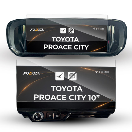 Folia na ekran i licznik Toyota Proace City 10" 2024-2026