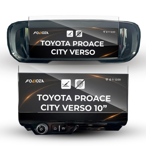 Folia na ekran i licznik Toyota Proace City Verso 10" 2024-2026
