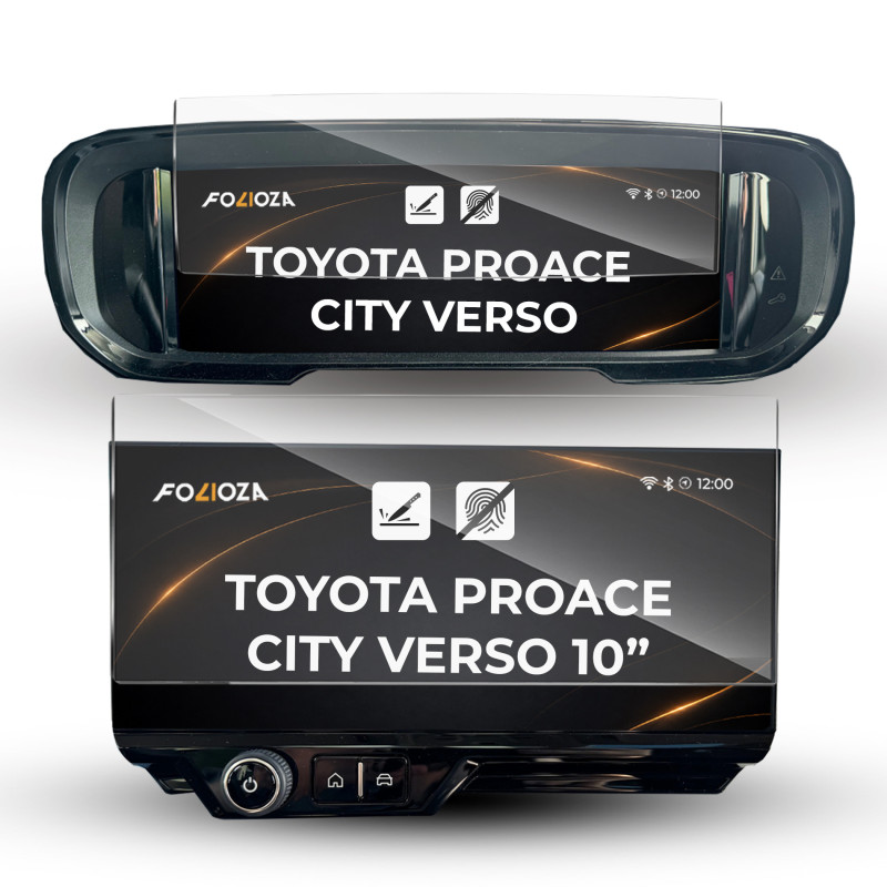 Folia na ekran i licznik Toyota Proace City Verso 10" 2024-2026