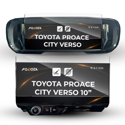 Folia na ekran i licznik Toyota Proace City Verso 10" 2024-2026