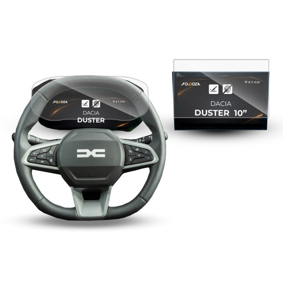 Folia na ekran i licznik Dacia Duster 10" 2024-2026