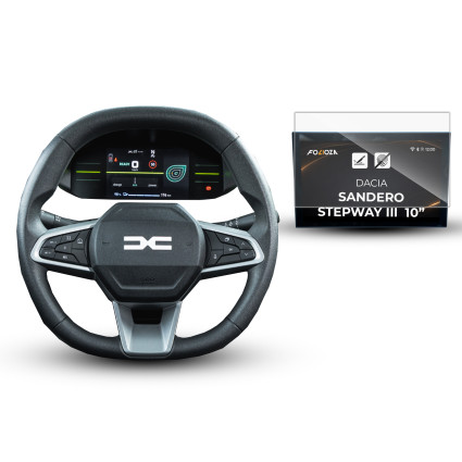 Folia na ekran Dacia Sandero Stepway III 10" 2024-2026