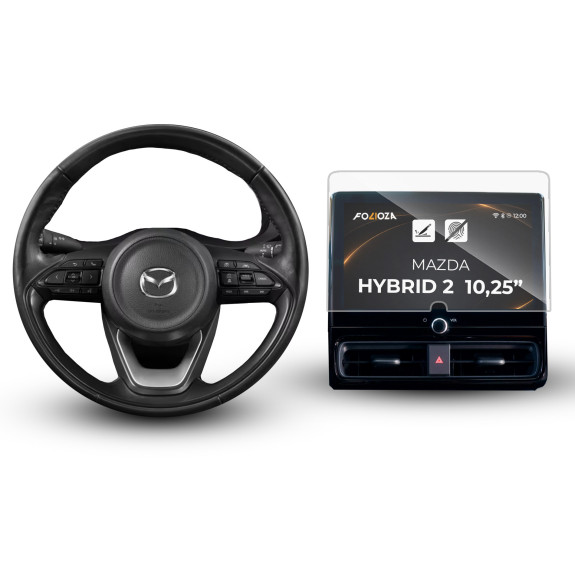 Folia na ekran MAZDA 2 Hybrid 10,25” 2024-2026