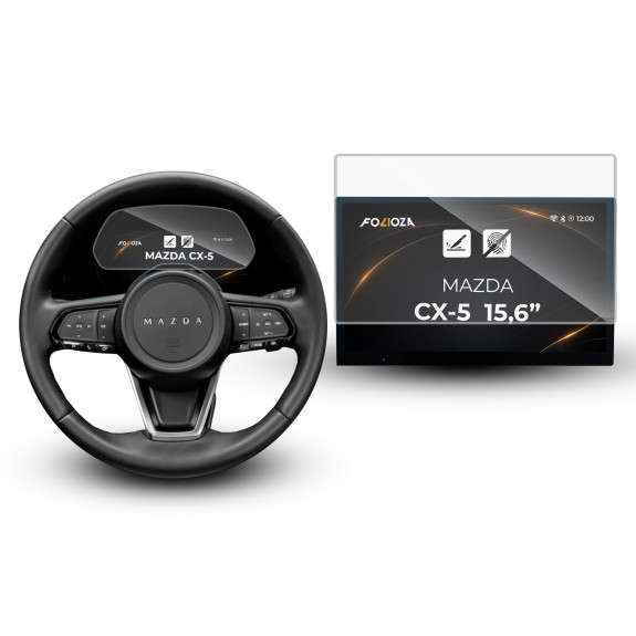 Folia na ekran i licznik MAZDA CX-5 15,6” 2026