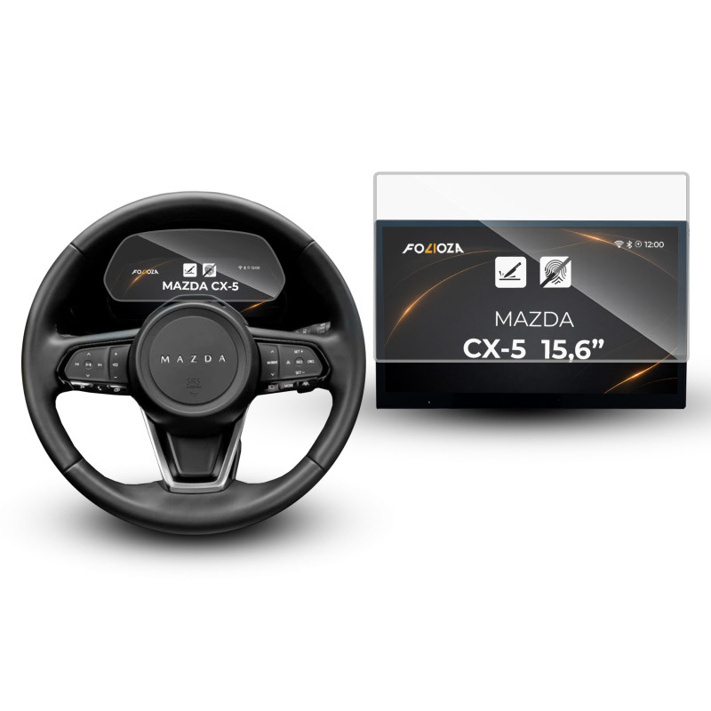 Folia na ekran i licznik MAZDA CX-5 15,6” 2026