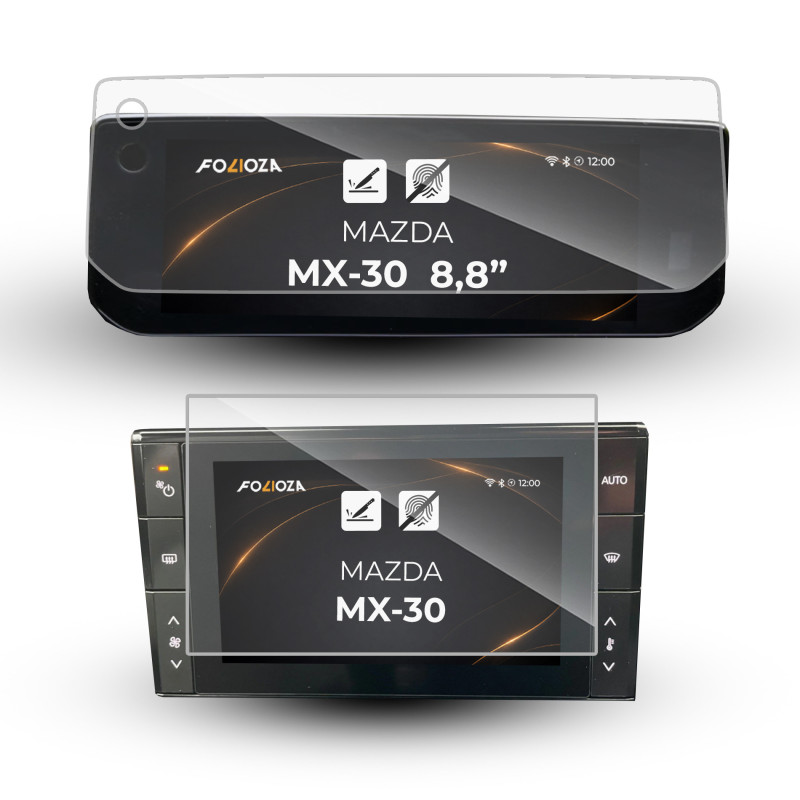 Zestaw folii na ekrany MAZDA MX-30 8,8” 2020-2026 (z czujnikiem)