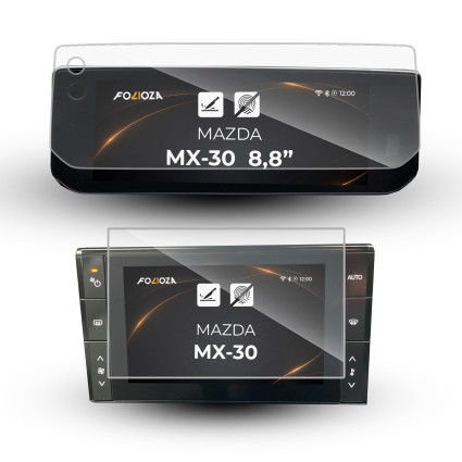 Zestaw folii na ekrany MAZDA MX-30 8,8” 2020-2026 (z czujnikiem)