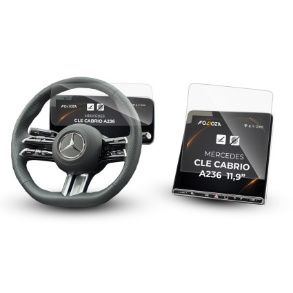 Folia na ekran i licznik Mercedes CLE Cabrio A236 11,9” 2023-2026